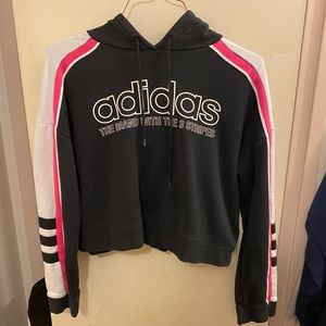 Adidas Cropped Hoodie